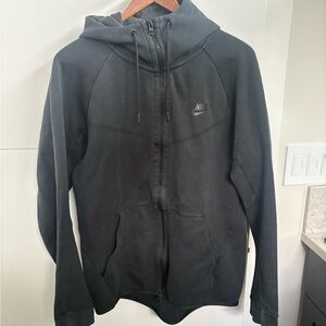 Nike Black Full-Zip Hooded Sweatshirt